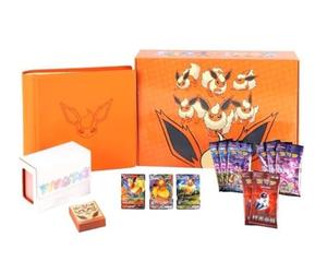 Pokémon Flareon Collection Box Chinese Edition TCG Booster Pack Foil Promo
