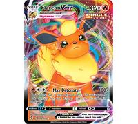 Pokémon Flareon VMAX - 018/203 - Ultra rare - Épée et Bouclier - Évolution Ciel - Carte à collectionner unique