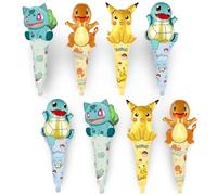 Pokémon Fournitures de fête | 15 ans et plus (mélange 1, 16 ballons en aluminium à bâton)
