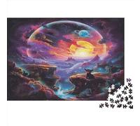 Pokemon GALAXYPuzzle 1000 Pièces Puzzle Impossible Moderne Art Mural Cadeau Unique Home Decor pour Enfants Et Adultes Cadeaux 1000pcs (75x50cm)