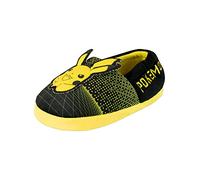 Pokemon Garçons Chaussons Pikachu Noir 27