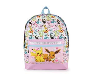 Pokémon Girls Pink Glitter School sac à dos | Création d’Évoli avec Pikachu | Sac de rêve pour s’amuser sans fin, passer des journées d’école et au-delà