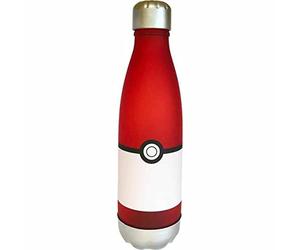 Pokémon Gourde Poké Ball avec Bouchon à Visser et capacité d'environ 650 ML, pour l'école ou Les Excursions, en Pet
