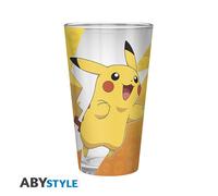 POKEMON - Grand Verre - 400ml - Feuille Pikachu -