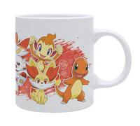 Pokemon Grande Tasse 320ml Fire Starters Blanc Subli Box Céramique Abystyle