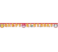 Procos Bannière Pokémon en papier FSC avec inscription « Happy Birthday »