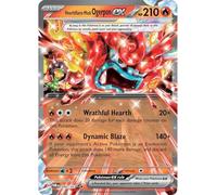 Pokemon - Hearthflame Mask Ogerpon ex 040/167 - Mascarade crépusculaire - Carte double rare