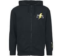 Pokémon Homme Sweat-Shirt zippé à Capuche Noir 60% Coton, 40% Polyester Regular/Coupe Standard