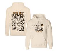 Pokémon Hooded Sweater Eevee Evolutions Katakana Size M
