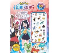 Pokemon Horizons The Series: Puffy Sticker Colouring Book