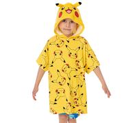 Pokemon Jaune Poncho Serviette Unisexe Enfants