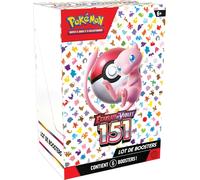 Cartes Pokémon EV3.5 - Coffret de 6 Boosters - Collectionnez les Pokémon emblématiques de Kanto