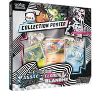 Pokémon JCC Collection Poster Unys - Foudre Noire et Flamme Blanche, français