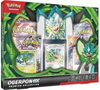 Pokémon JCC de Cartes à Collectionner : Collection Premium Ogerpon-ex (3 Cartes holographiques & 6 boosters)