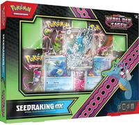 Pokémon - JCC DE CARTES : Collection Spéciale Illustration Karmesin & Pourpre - Nébuleuse des Saintes : Seedraking-ex (1 carte promo holographique plein écran, 2 cartes holographiques & 5 boosters)