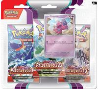 Pokémon JCC - Écarlate et Violet - Pack Blister de 3 Boosters Évolutions à Paldea Forgerette et Vrombi (1 Blister al