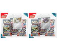 Pokémon JCC - Écarlate et Violet - Pack Blister de 3 Boosters Mascarade Crépusculaire Vrombotor et Ronflex (1 Booster aléatoire), POK18955840
