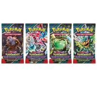 Cartes à collectionner Pokémon EV06 Ecarlate et Violet Mascarade Crépusculaire Booster Blister Modèle aléatoire Multicolore E
