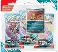 Pokémon JCC Pack 3 Boosters Aventures Ensemble, Français coffret