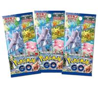 Pokémon JCC Pokémon GO Booster Packs x4 Japonais + TitanCards Toploader