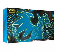 Pokémon Jeu de Cartas - Etui Ultra Premium Mega-Charizard X - 18 Sachets + Accessoires - Version Latino - Jeu de Collection