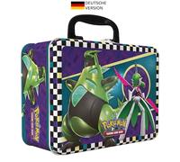 Pokémon Jeu DE Cartes À COLLECTER : Mallette à Collectionner : Brullschweif & Guerrier du Fer (2 Cartes holographiques, 6 boosters et Plus)