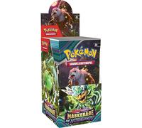 Pokémon - Jeu DE Cartes À Collectionner : BOÎTE D'EXPOSITION CARMESIN & Purple - Mascarade au crépuscule (18 boosters)