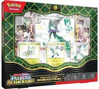 Pokémon Jeu de Cartes à Collectionner : Carmesin & Pourpre - Destinées de Paldeas : Collection Premium Maskagato-ex (3 Cartes Promo holographiques en Relief, 1 Carte Promo surdimensionnée & 8
