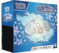 Pokémon Jeu de Cartes à Collectionner : Coffret Dresseur Top Karmesin & Pourpre - Couronne Stellar (1 Carte Promo Plein écran, 9 boosters et Accessoires Premium)