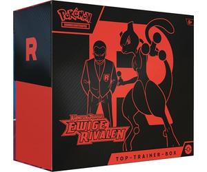 Pokémon Jeu de Cartes à Collectionner : Coffret Dresseur Top Karmesin & Pourpre - Rivaux éternels (1 Carte Promo Plein écran, 9 boosters et Accessoires Premium)