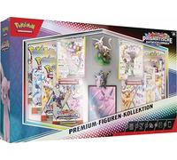Pokémon Jeu de Cartes à Collectionner : Collection de Figurines Premium Karmesin & Pourpre - Évolutions prismatiques (2 Cartes holographiques en Relief, 11 boosters et Plus)