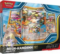 Pokémon Jeu de Cartes à Collectionner : Collection Mega-Kangama-ex (1 Carte Promo holographique, 1 Carte animée surdimensionnée et 4 boosters)