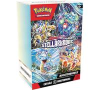 Pokémon - Jeu de cartes à collectionner : Karmesin & Purple Boosters - Stellar Crown (6 boosters) (en allemand)