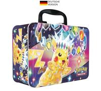 Pokémon Jeu de Cartes à Collectionner : Mallette à Collectionner (3 Cartes holographiques, 6 boosters et Plus) [Version Allemande]