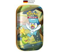 Pokémon Jeu de Cartes à Collectionner : Mini boîtes Amis Paldea - Kwaks (2 boosters, 1 Carte Image et 1 Feuille d'autocollants) Version Allemande
