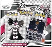 Pokémon - Jeu DE Cartes À Collectionner : Tech-Sticker Collection Karmesin & Pourpre - Flammes Blanches - Morbitesse (1 Carte Promo holographique & 3 boosters)