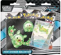 Pokémon - Jeu DE Cartes À Collectionner Technologie - Collection TECHNOLOGIQUE CARMESIN & Purple - Éclairs Noirs - Zytomega (1 Carte Promo holographique & 3 boosters)