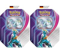 Pokémon Jeu de Cartes à Collectionner : Tin-Box Destinées Paradoxales : Eisenhaupt-ex (1 Carte Promo holographique & 4 boosters) (Lot de 2)
