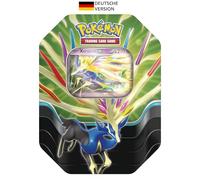 Pokémon - Jeu DE Cartes À Collectionner : Tin-Box Légendes Azur : Xerneas-ex (4 boosters & 1 Carte Promo holographique)
