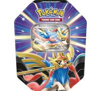 Pokémon Jeu de Cartes à Collectionner : Tin Box Légendes puissantes : Zacian-ex (1 Carte Promo holographique & 4 boosters)