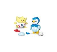 MEGA Coffret Pokémon Togepi et Tiplouf, jouet de construction avec figurines articulées, 41 pièces, 2 Poké Balls, pour enfants, JCT44