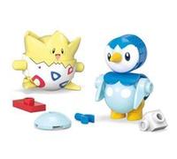 Pokémon - Jeu de construction MEGA Poké Ball Collection: Tiplouf & Togepi Multicolore