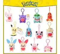 Pokemon Jigglypuff Charmander Gengar écureuil Mimikyu Kawaii peluche jouet porte-clés sac à dos pendentif porte-clés cadeaux d'anniversaire Sprigatito 10cm
