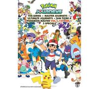 Pokemon Journeys : The Series (4 En 1) - Dvd (1-147 Épisodes + 5 Spéciaux)