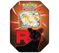 Pokémon Karmesin & Pourpre - Team Rocket Snobilikat ex Tin Box - Allemand Emballage d'origine et Top Loader BB-Toy-Trades