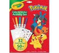 crayola pokémon kit d'activités et couleurs Jaune