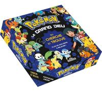 Pokémon Le Grand Jeu Du Cherche Et Trouve - Plus De 200 Défis À Relever ! Contient : Un Plateau De Jeu, 200 Cartes Défis, Un Dé, Un Sablier, 20 Cartes, Des Pions