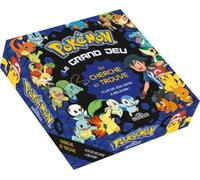 Pokémon Le Grand Jeu Du Cherche Et Trouve - Plus De 200 Défis À Relever ! Contient : Un Plateau De Jeu, 200 Cartes Défis, Un Dé, Un Sablier, 20 Cartes, Des Pions