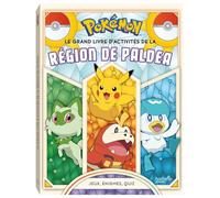 The Pokémon Company – Le grand livre d'activité de la région de Paldea – Livre d'activités – Broché