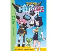 Pokémon Les Horizons, Tome 14 Le piège des Explorateurs ! - The Pokémon Company - Bb Rose Verte - Poche - Roman cadet